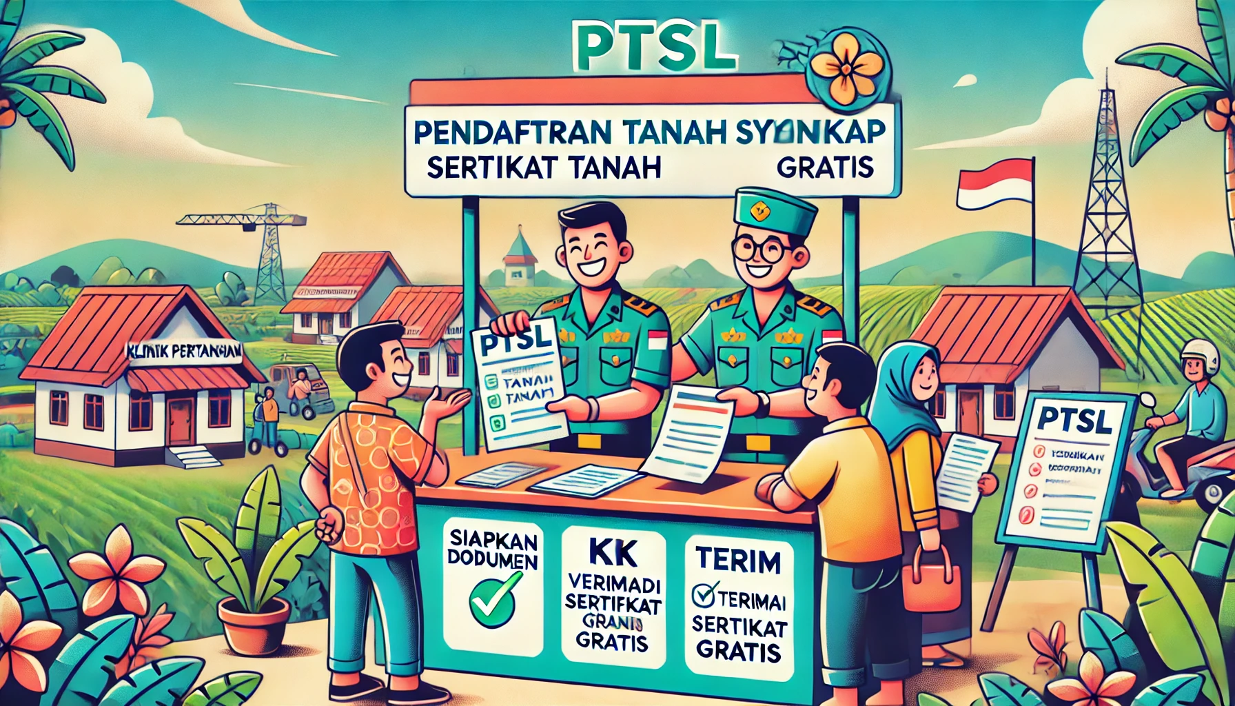 Sertifikat Tanah Gratis Lewat PTSL: Panduan Lengkap untuk Klien Klinik Pertanahan